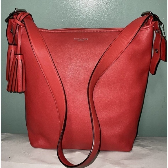 Coach Legacy Duffle Hobo Leather Bag D1293-19889 Crossbody EUC - Picture 15 of 15